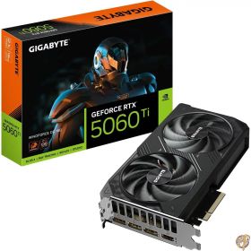 【5日最大2000円クーポン】GIGABYTE GeForce RTX 5060 Ti WINDFORCE OC 16G グラフィックスカード 冷却システム 16GB 128ビット GDDR7 PCIe 5.0 NVIDIA DisplayPort & HDMI - ビデオ出力インターフェース GV-N506TWF2OC-16GD ビデオカード