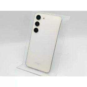 【中古】SAMSUNG au 【SIMフリー】 Galaxy S23 クリーム 8GB 256GB SCG19【中野】保証期間1ヶ月【ランクC】