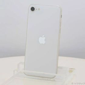ソフマップ 〔中古品〕 iPhone SE 第3世代 64GB スターライト MMYD3J／A SIMフリー【198】