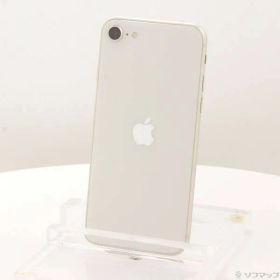 ソフマップ 〔中古品〕 iPhone SE 第3世代 64GB スターライト MMYD3J／A SIMフリー 〔ネットワーク利用制限▲〕【377】