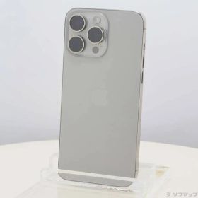 ソフマップ 〔中古品〕 iPhone15 Pro Max 256GB ナチュラルチタニウム MU6R3J／A SIMフリー【258】