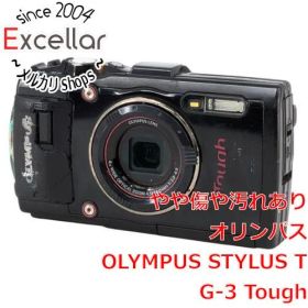 [bn:0] OLYMPUS STYLUS TG-3 Tough ブラック 1600万画素 本体いたみ