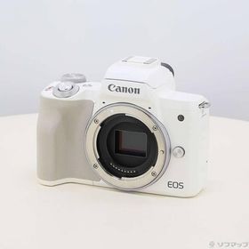 〔中古〕Canon(キヤノン) EOS Kiss M ホワイト〔269-ud〕