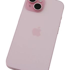 【Apple】アップル『iPhone15 / 6.1inch / A16 Bionic / 128GB / SIMロック解除済み au / ピンク』MTMJ3J/A 2023年9月発売 スマートフォン 1週間保証【中古】
