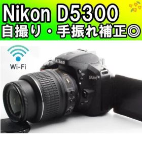 Wi-Fi搭載機✨Nikon D5300✨自撮り 一眼レフカメラ スマホ転送