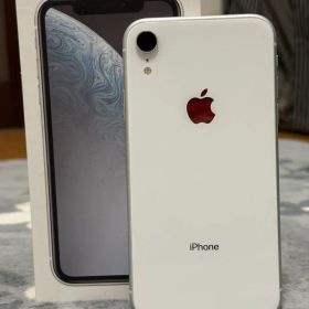 Apple iPhone XR 本体 ホワイト バッテり100%