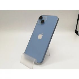 【中古】Apple au 【SIMフリー】 iPhone 14 128GB ブルー MPVJ3J/A【福岡天神】保証期間1ヶ月【ランクC】