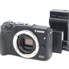B- (並品) Canon キヤノン EOS M3 ボディ ブラック 初期不良返品対応 77-205