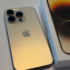 Apple iPhone 14 Pro ゴールド 箱付き電ケーブル(未使用)