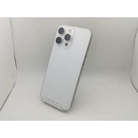 【中古】Apple SoftBank 【SIMフリー】 iPhone 16 Pro Max 1TB ホワイトチタニウム MYWR3J/A【新橋】保証期間１ヶ月【ランクA】