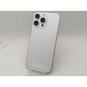【中古】Apple 国内版 【SIMフリー】 iPhone 16 Pro Max 1TB ホワイトチタニウム MYWR3J/A【大須2】保証期間１ヶ月【ランクA】