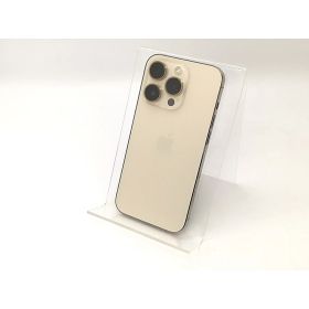 【中古】Apple docomo 【SIMフリー】 iPhone 14 Pro 256GB ゴールド MQ173J/A【秋葉4号】保証期間1ヶ月【ランクC】