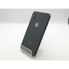 【中古】Apple au 【SIMロック解除済み】 iPhone XS 64GB スペースグレイ MTAW2J/A【立川フロム中武】保証期間1ヶ月【ランクB】
