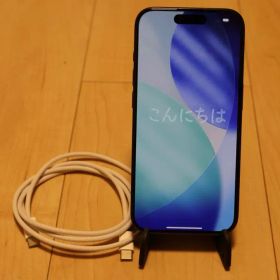 [美品]iPhone15Pro 256GB キズ無 修理歴なし