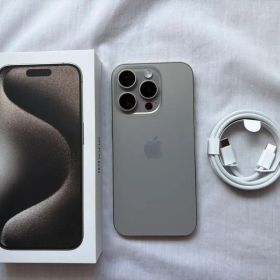 【SIMフリー版】iPhone15pro 256GB ナチュラルチタニウム