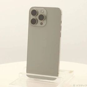 ソフマップ 〔中古品〕 iPhone15 Pro Max 512GB ナチュラルチタニウム MU6W3J／A SIMフリー【198】