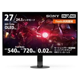 SONY PCモニター・液晶ディスプレイ INZONE M10S II SDM-27Q102 [27インチ ブラック]