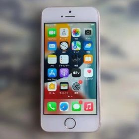iPhone SE ローズゴールド 64GB 大人気スマホホルダーおまけ付き