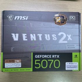 MSI GeForce RTX 5070 12G VENTUS 2X OC