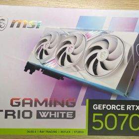 MSI GeForce RTX 5070 GAMING TRIO WHITE