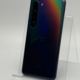 【中古C】AQUOS R5G SH-51A ブラックレイ SIMフリー 白ロム