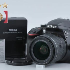 【中古】Nikon ニコン D3400 18-55 VR レンズキット ブラック シャッター回数僅少
