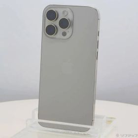 ソフマップ 〔中古品〕 iPhone16 Pro Max 256GB ナチュラルチタニウム MYWK3J／A SIMフリー【295】
