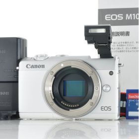 【キヤノン】Canon EOS M100 ホワイト デジタルミラーレスカメラ #W285A
