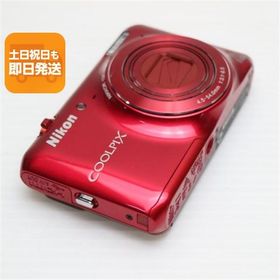 新品同様 COOLPIX S6400 グロッシーレッド 即日発送 デジカメ Nikon デジタルカメラ 本体 あすつく 土日祝発送OK
