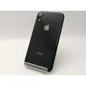 【中古】Apple au 【SIMロック解除済み】 iPhone XR 64GB ブラック MT002J/A【広島本通】保証期間1ヶ月【ランクC】