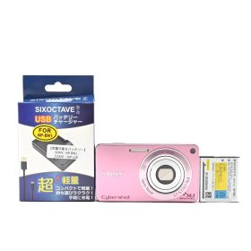 1546＜良品＞ SONY デジタルカメラ Cyber Shot サイバーショット W350 ピンク DSC-W350/P