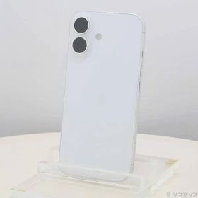 ソフマップ 〔中古品〕 iPhone16 128GB ホワイト MYDR3J／A SIMフリー【269】