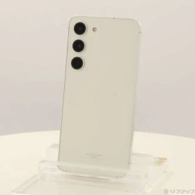 ソフマップ 〔中古品〕 Galaxy S23 256GB クリーム SCG19 au SIMフリー【276】