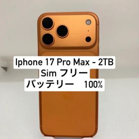 iPhone 17 Pro Max 2TB SIMフリー 94304