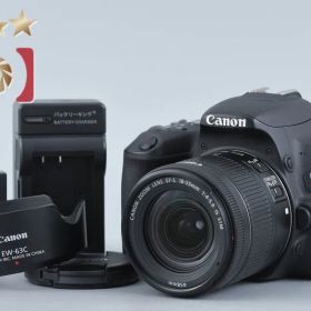 【中古】Canon キヤノン EOS Kiss X9 EF-S 18-55 IS STM レンズキット ブラック
