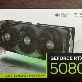 新品未開封PNY GeForce RTX 5080 16GB 納品書付き
