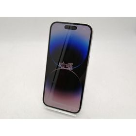 【中古】Apple 国内版 【SIMフリー】 iPhone 14 Pro 128GB シルバー MQ013J/A【札幌南2条】保証期間１ヶ月【ランクB】