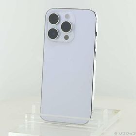 〔中古〕Apple(アップル) iPhone14 Pro 128GB シルバー MQ013J／A SIMフリー〔348-ud〕