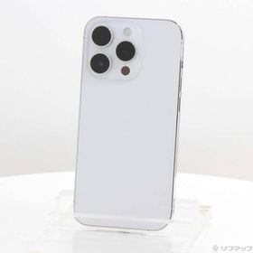 〔中古〕Apple(アップル) iPhone14 Pro 128GB シルバー NQ013J／A SIMフリー〔269-ud〕