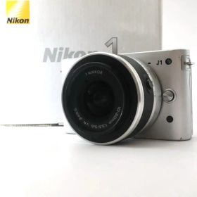 【ショット数4000】Nikon1 J1シルバー標準ズームレンズキット