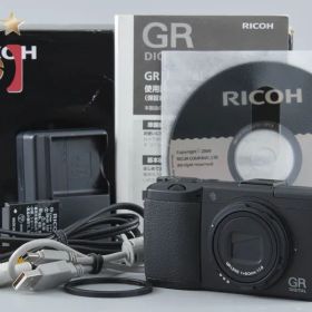 【中古】RICOH リコー GR DIGITAL III コンパクトデジタルカメラ 元箱付き