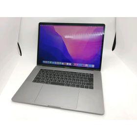 【中古】Apple MacBook Pro 15インチ Corei7:2.7GHz Touch Bar搭載モデル スペースグレイ MLH42J/A (Late 2016)【秋葉2号】保証期間1ヶ月【ランクC】