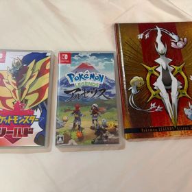 ポケットモンスターシールドとPokémon LEGENDS アルセウスと付属品