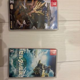 ゼルダの伝説 ティアキン モンハンライズ Switch 2本セット