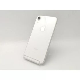 【中古】Apple SoftBank 【SIMロック解除済み】 iPhone XR 64GB ホワイト MT032J/A【広島本通】保証期間1ヶ月【ランクC】