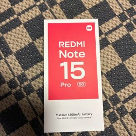 Xiaomi Redmi Note 15 Pro 5G 本体 ブラック