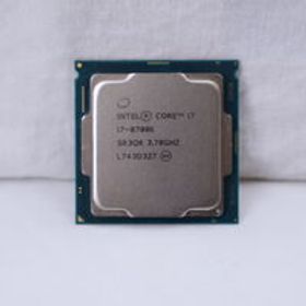 中古 INTEL Core i7 8700K (1151/3.70GHz/12M/C6/T12) 136197 状態： C:並品