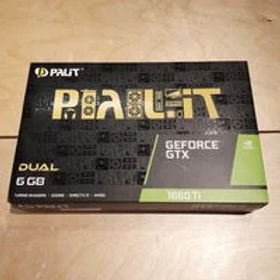 中古 Palit NE6166T018J9-1160C(GTX1660Ti Dual 6G) 192413 状態： C:並品