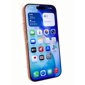 中古 Apple iPhone17 Pro 512GB コズミックオレンジ MG8A4J／A SIMフリー ※eSIMが必要です ※赤ロム保証あります