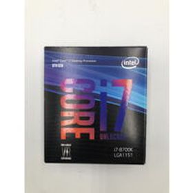 中古 INTEL Core i7 8700K (1151/3.70GHz/12M/C6/T12) 136197 状態： C:並品